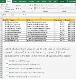 Sample Excel Test Questions 的图像结果