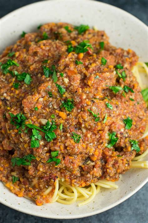 Best Vegetarian Bolognese Sauce Recipe - Build Your Bite