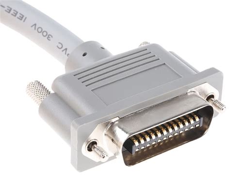 RS PRO | RS PRO Male GPIB to Male GPIB Parallel Cable, 4m, Grey Sheath ...