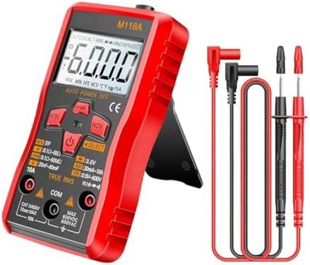 Serplex® Digital Multimeter 6000 Counts Multimeter Auto Ranging TRMS AC ...