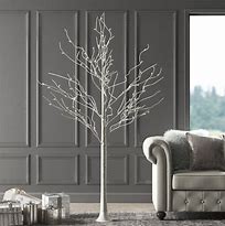 Image result for Greyleigh™ Pre-Lit Birch Tree 132 Light LED Lighted Trees & Branches In White | Size 96.0 H X 10.24 W X 10.24 D In | B000028346