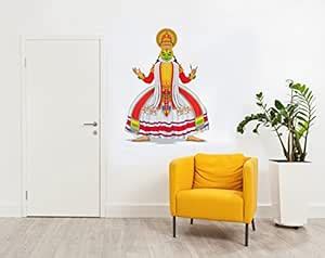 Rawpockets Decal ' Kathakali Classical Dance Position ' (Material - PVC ...