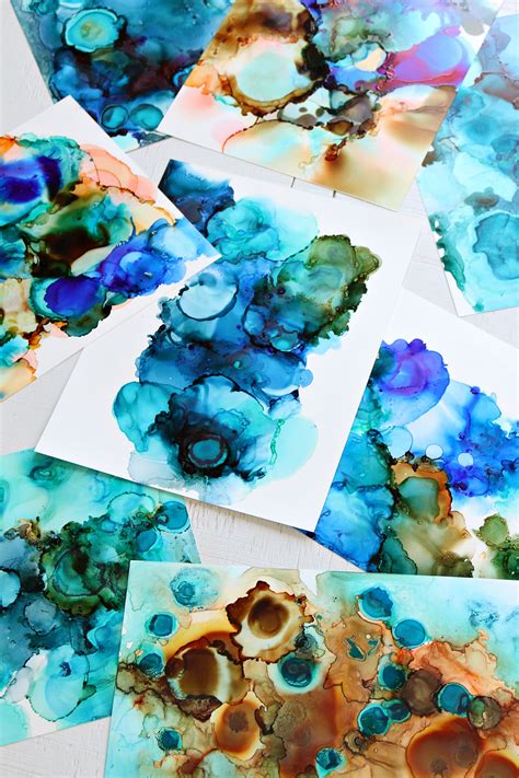 Image result for Alcohol Ink Tutorials for Beginners
