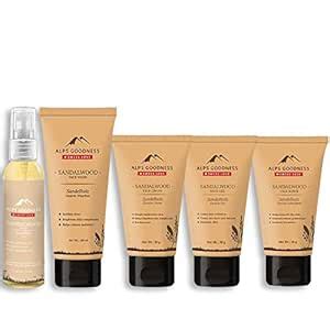 Alps Goodness Sandalwood Skin Care Combo - Full Face Care Sandalwood ...
