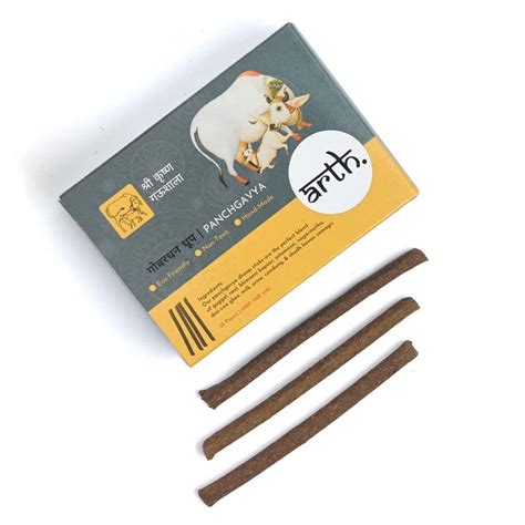 ARTH 100% Panchgavya Dhoop Sticks | Organic Cow Dung Dhoop | Natural ...