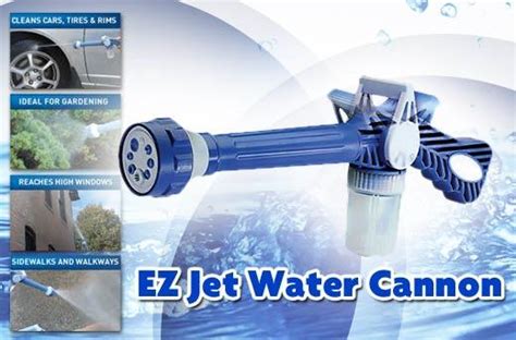 Buy Ez Jet Water Cannon 8 in 1 Turbo Water Spray Gun Easy Jet Gun High ...