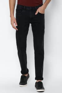 Allen Solly Regular Men Black Jeans - Buy Allen Solly Regular Men Black ...
