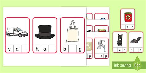 CVC Words 'A' Peg Activity