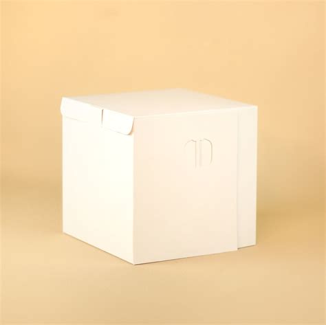 WHITE TALL CAKE BOX – The Cake Case Company
