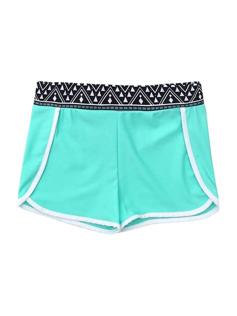 inlzdz Kids Girls Swim Shorts Swimwear Tankini Bottoms Beach Sports ...