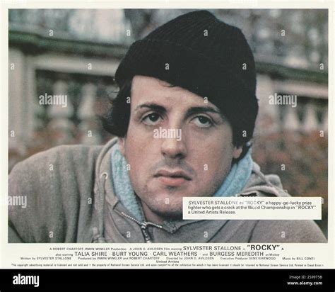 Rocky (United Artists, 1977). Starring Sylvester Stallone, Talia Shire ...