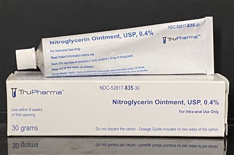 Nitroglycerin Ointment Fissure