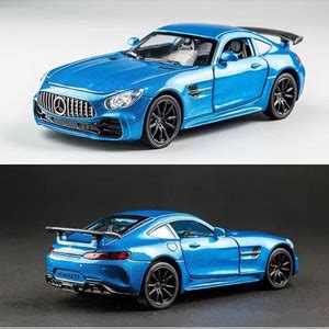 GKNEX new Mercedes Benz AMG GTR car Metal Body with Light Sound Alloy ...