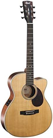 Cort L100-OC NS Luce Series Acoustic-Electric Guitar OM Body Solid ...