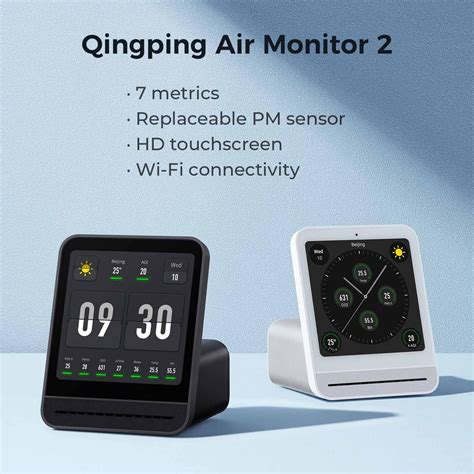 Jual Qingping Air Detector 2 Smart Home Touch Screen Control ...