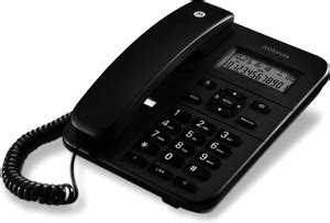 MOTOROLA CT202I Corded Landline Phone with Answering Machine Price in ...