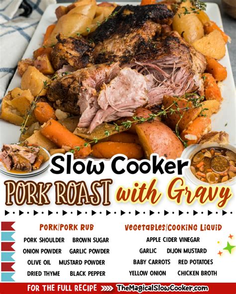 Slow Cooker Pork Pot Roast 的图像结果