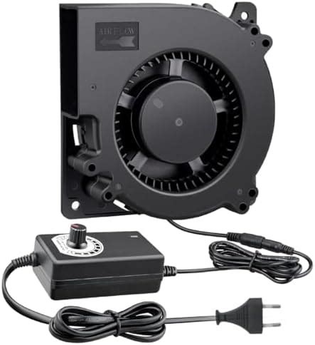 120mm Centrifugal Blower Fan Big Airflow 12V with AC 110v 220v Variable ...
