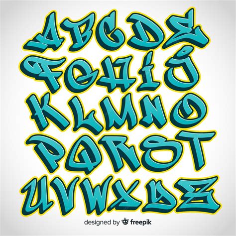 Detail Abecedario Graffiti Koleksi Nomer 46