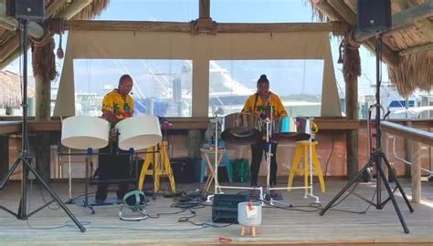 The Gratitude Steel Duo, Tiki 52 Bar & Grill, Tequesta, 27 July 2025 ...