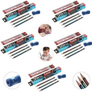 Flipkart.com | DOMS Fusion Xtra Super Dark Pencil School Stationary ...