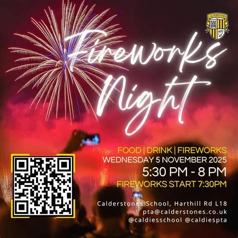 Calderstones Fireworks Night - 5th November 2025 ? , Calderstones ...