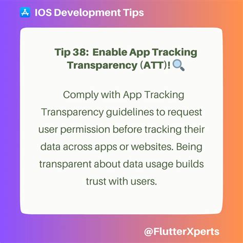 Flutter App Tracking Transparency 的图像结果