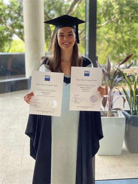 On Monday, I was grateful to celebrate graduating from QUT (Queensland ...