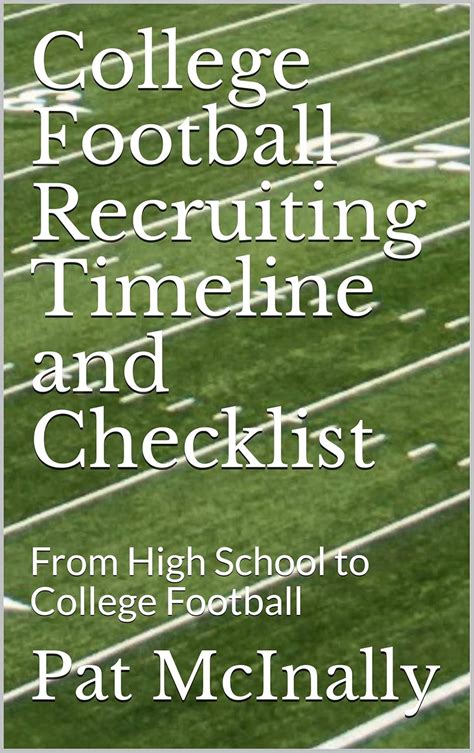 College Football Recruiting Timeline and Checklist: From High School to ...