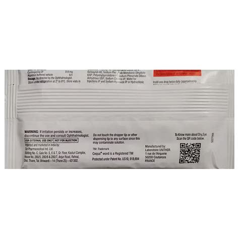 Cequa Ophthalmic Solution 10 x 0.25 ml | Uses, Side Effects, Price ...