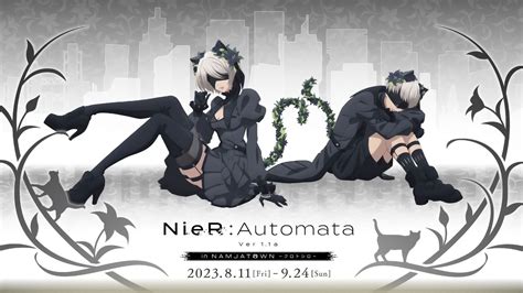2B & 9S Become Catgirl & Catboy in Nier: Automata Collaboration With ...
