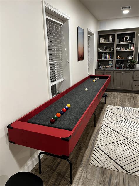 How To Make A Carpet Ball Table