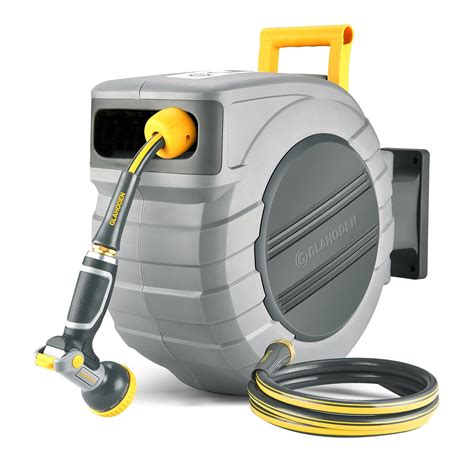 Glahoden Retractable Garden Hose Reel 5 8 In X 100 | Desertcart INDIA