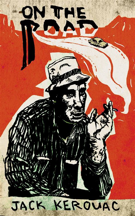 On The Road © Daniel Pagan Illustration | Book cover art, Jack kerouac ...