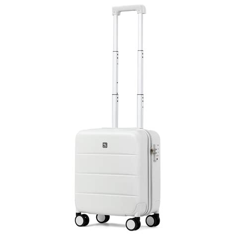 Hanke 16 Inch Underseat Carry On Luggage Suitcase with Spinner Wheels ...