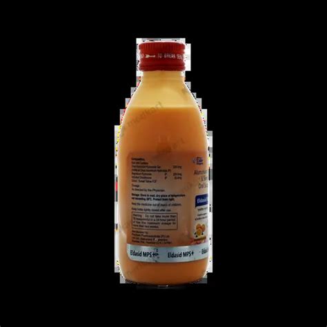ELDASID MPS PLUS ORANGE SUSPENSION 170 ML Price, Uses, Side Effects ...