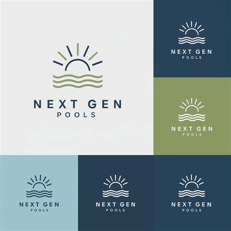 Entry #53 by AhmedBendary1 for Next Gen Pools Logo Design | Freelancer
