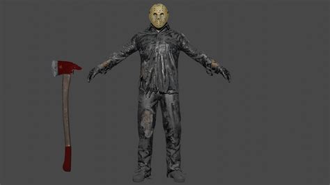 Jason Voorhees 3D model rigged | CGTrader