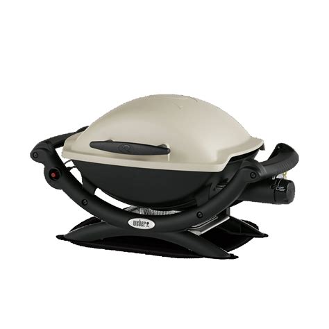 Weber Q 1000 LP Portable Gas Grill Liquid Propane Titanium - 50060001 ...