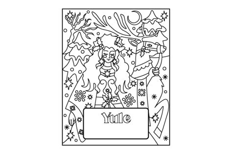 Image result for Yule Coloring Pages