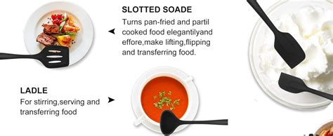 Buy Klick n shop Silicone Kitchen Spatula and Utensils Spoon Set ...