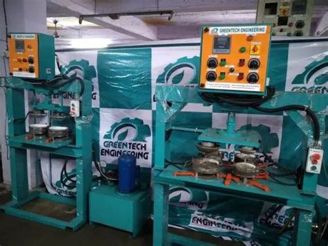 Semi Automatic Paper Plate Making Machine - Semi Automatic Four Die ...