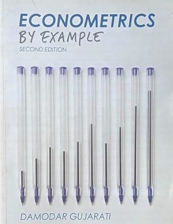 ECONOMETRICS By EXAMPLE By Damodar Gujarati NVB+++ : Aakash: Amazon.in ...