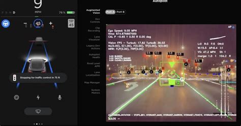 Hacker Shows What A Tesla Autopilot Car Sees In The AR View - MobyGeek.com