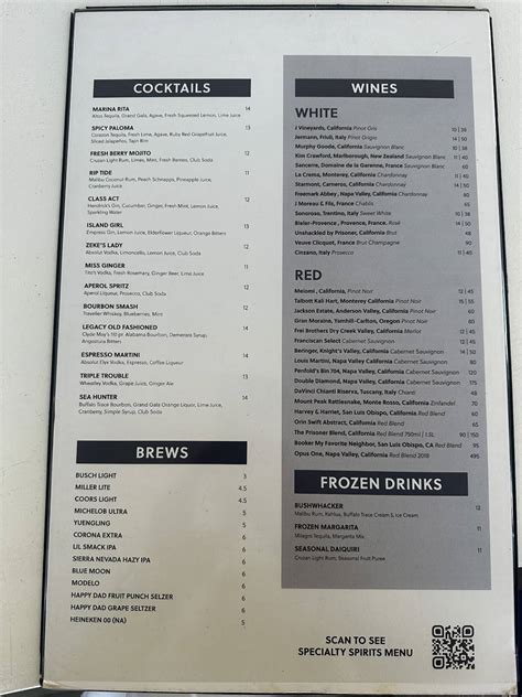 Menu at Zeke's Restaurant, Orange Beach