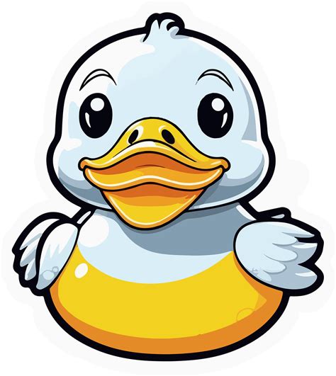 Cute Cartoon Rubber Duck