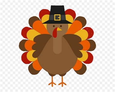 Thanksgiving Turkey Pilgrim - Turkey Thanksgiving Thank You Emoji ...