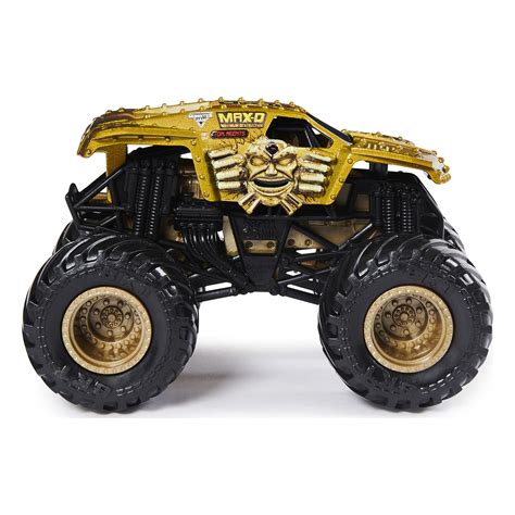 Monster Jam, Official Max-D 1:64 Scale Monster Truck and 5-inch Maximus ...