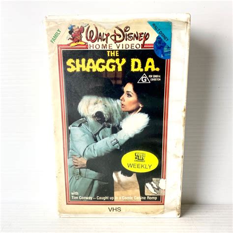 The Shaggy DA 1976 Vintage Disney Movie - VHS Tape - Tested & Working ...