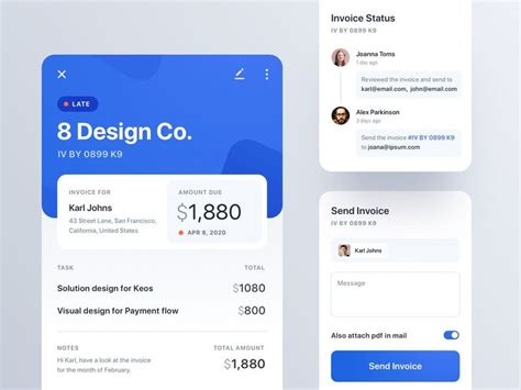 Image result for Invoice Generator Mobile Application Design